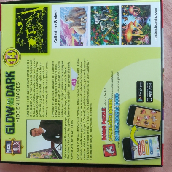 Glow in the dark hidden images masterpiece puzzle 500 - Picture 5 of 6